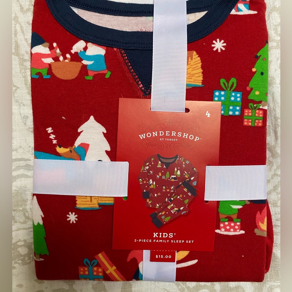 Target Wondershop Holiday pajamas